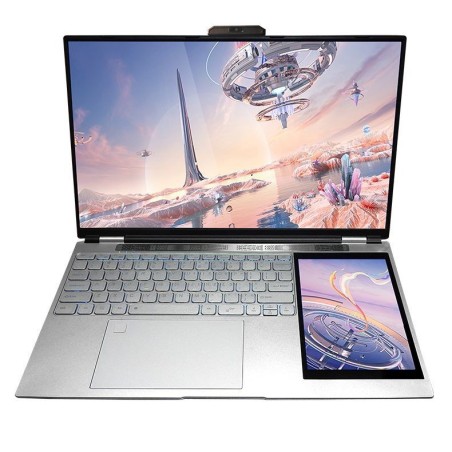 DJS Tech Gemini N95: La laptop doble pantalla, multitarea de próxima generación