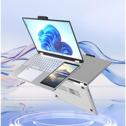 DJS Tech Gemini N95: La laptop doble pantalla, multitarea de próxima generación