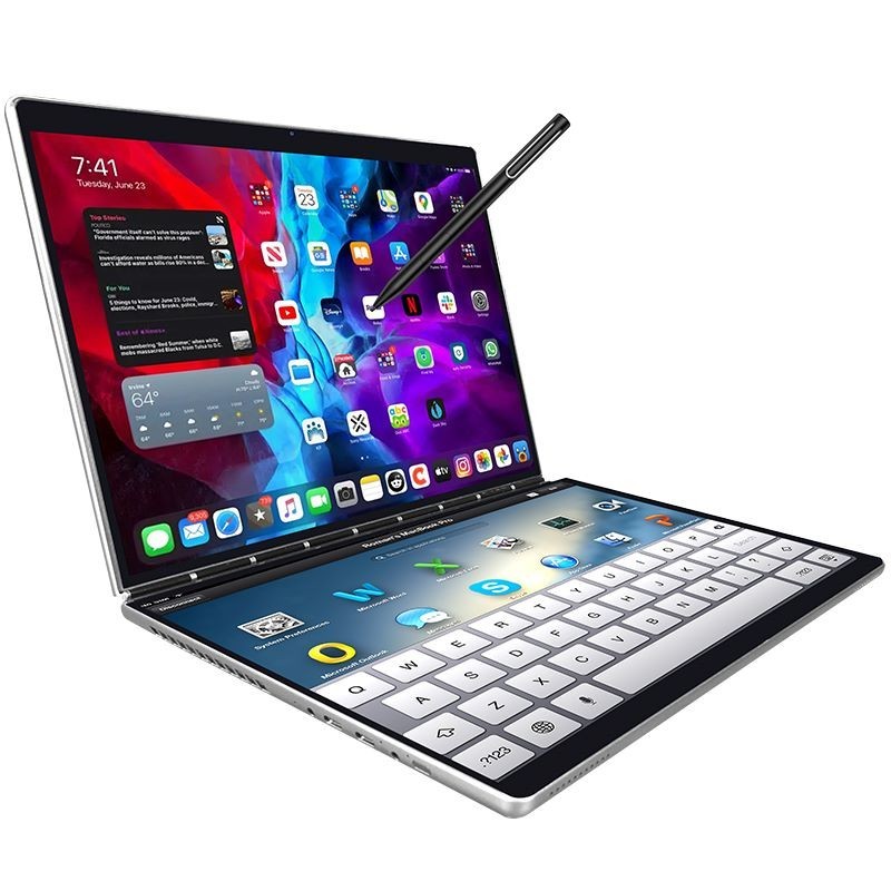 DJS Tech Gemini Pro: Tu laptop, Tu Futuro en Doble Pantalla