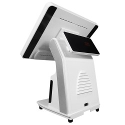 DJS Tech POS i53: Todo en uno con doble pantalla táctil