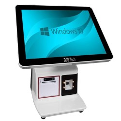 DJS Tech POS i53: Todo en uno con doble pantalla táctil